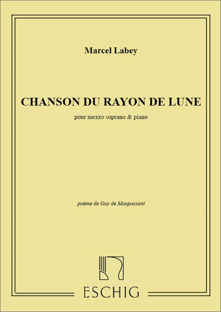 Chanson-Rayon-Lune Cht-Piano
